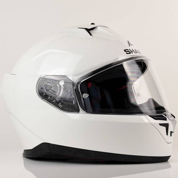 Kask Shark D-Skwal 3 Blank Biały połysk XXL