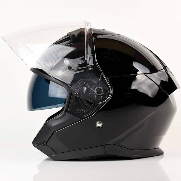 Kask Shark Skwal Jet Blank Czarny połysk XL