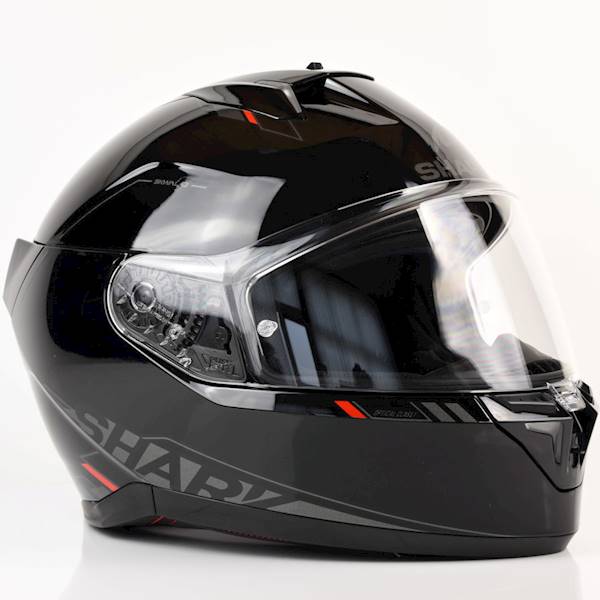 Kask Shark Skwal i3 Blank Sp Czarny połysk XL