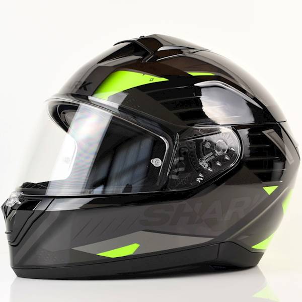Kask Shark Ridill 2 Bersek Cza/Sza/Żół połysk L