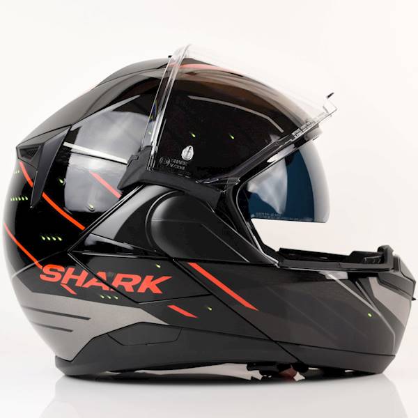 Kask Shark Oxo Rydger Czarny/Biały/Czerwony XS