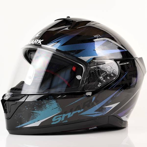 Kask Shark D-Skwal 3 Blast-R Sza/Fi/Cza połysk XL