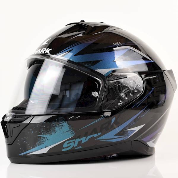 Kask Shark D-Skwal 3 Blast-R Sza/Fi/Cza połysk XL
