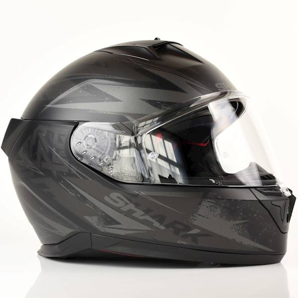 Kask Shark D-Skwal 3 Blast-R Mat Czarny/Szary L