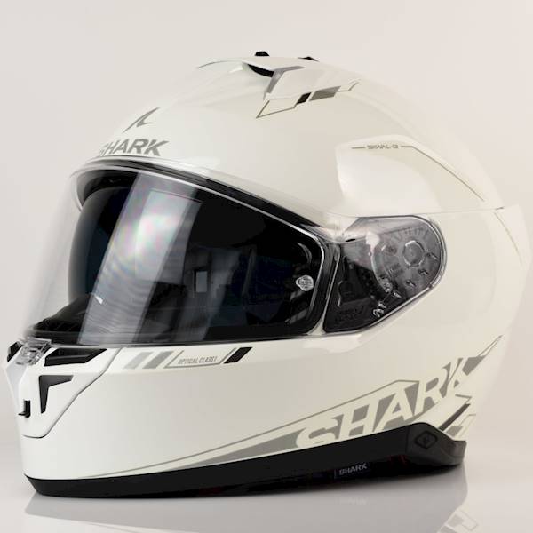 Kask Shark Skwal i3 Blank Sp Biały połysk XXL