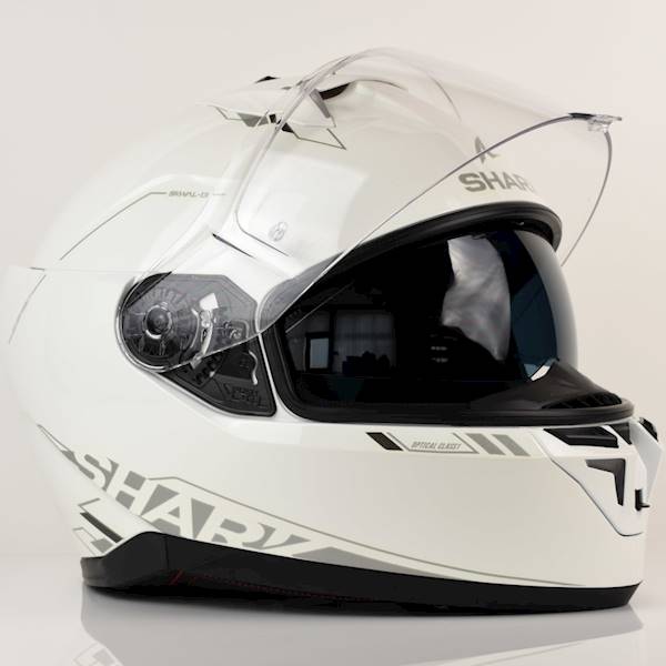 Kask Shark Skwal i3 Blank Sp Biały połysk XXL