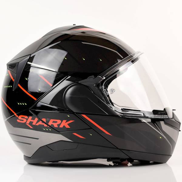 Kask Shark Oxo Rydger Czarny/Biały/Czerwony S