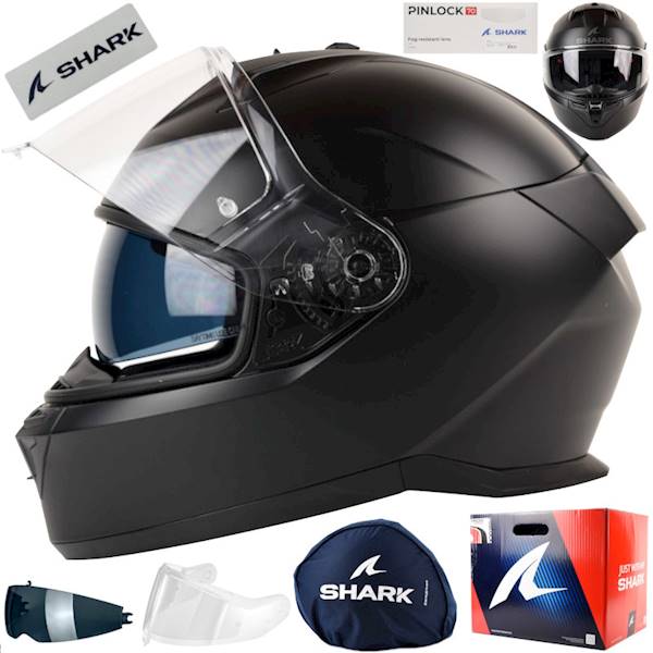 Kask Shark D-Skwal 3 Blank Mat Czarny S