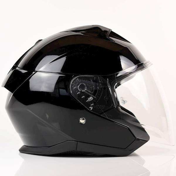 Kask Shark Skwal Jet Blank Czarny połysk M