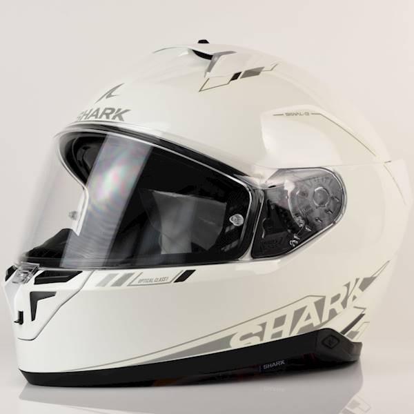 Kask Shark Skwal i3 Blank Sp Biały połysk L