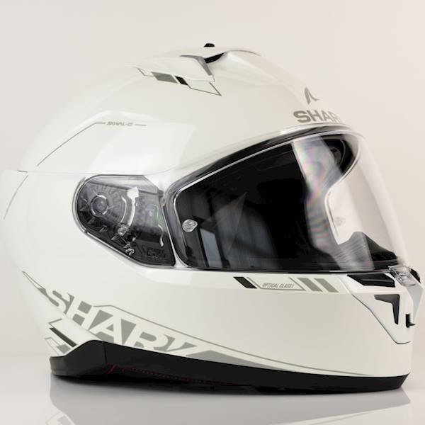 Kask Shark Skwal i3 Blank Sp Biały połysk L