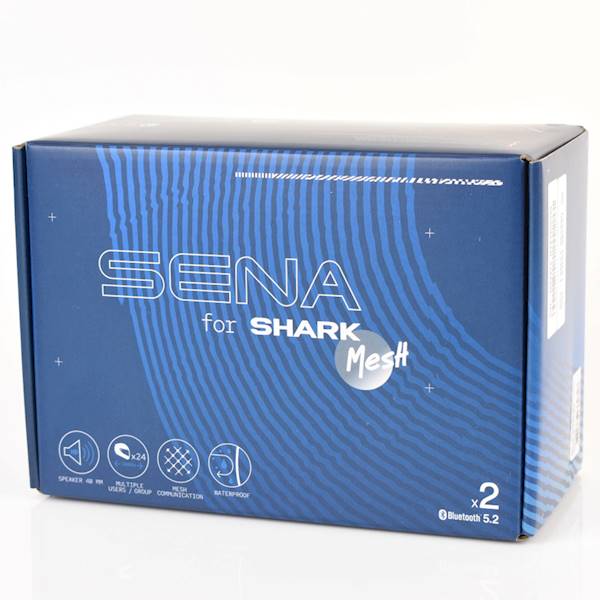 Interkom motocyklowy Shark MESH komplet na 2 kaski