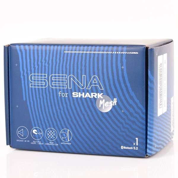 Interkom motocyklowy Shark MESH komplet na 1 kask