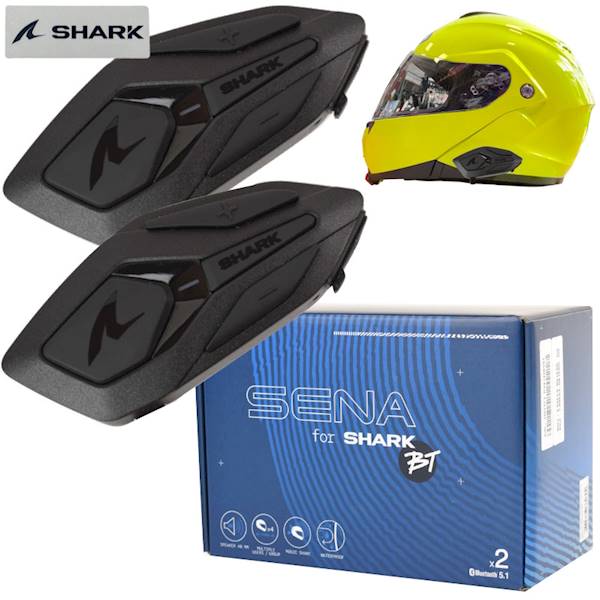 Interkom motocyklowy Shark BT komplet na 2 kaski