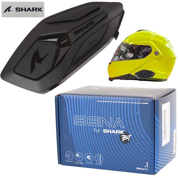 Interkom motocyklowy Shark BT komplet na 1 kask