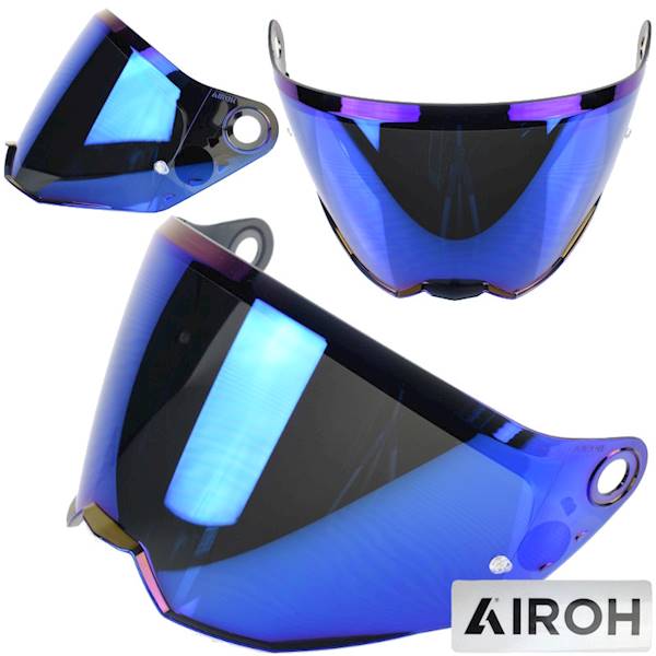 Szyba do kasku Airoh Commander 2 Blue Mirrored