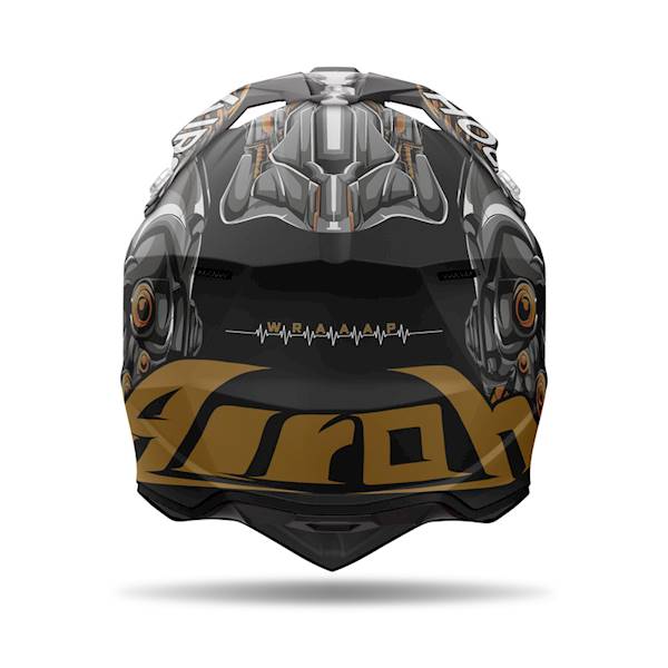 Kask Airoh Wraaap Cyborg Matt XS