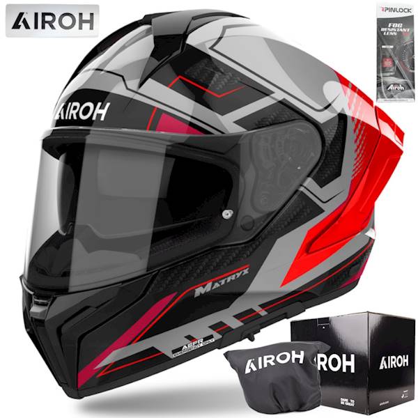 Kask Airoh Matryx Rocket Red Gloss M