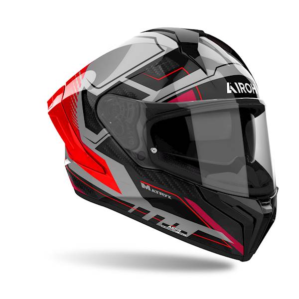 Kask Airoh Matryx Rocket Red Gloss M