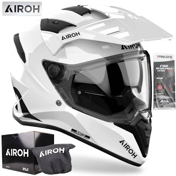 Kask Airoh Bandit Color White Gloss M