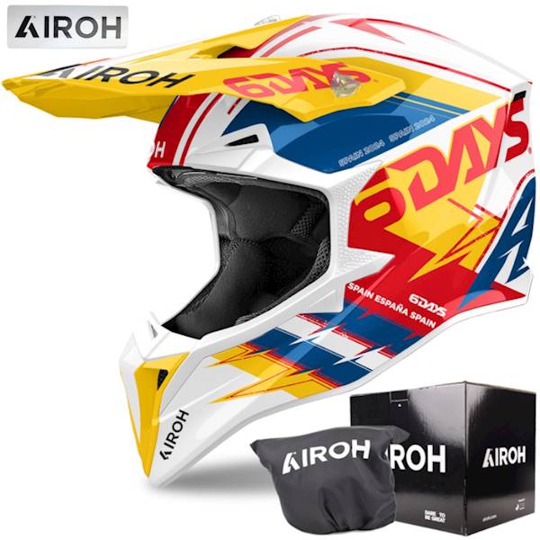 Kask Airoh Wraaap 6Days Spain 2024 Gloss M