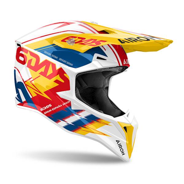 Kask Airoh Wraaap 6Days Spain 2024 Gloss L