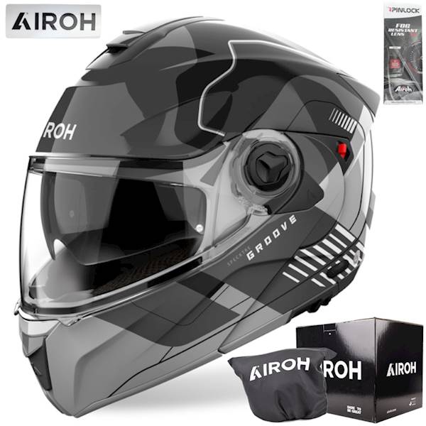 Kask Airoh Specktre Groove Grey Gloss XL