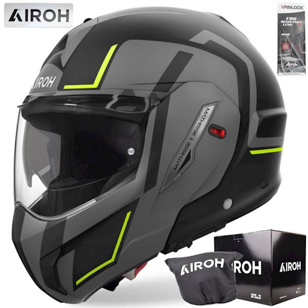 Kask Airoh Mathisse II Genius Yellow Matt M