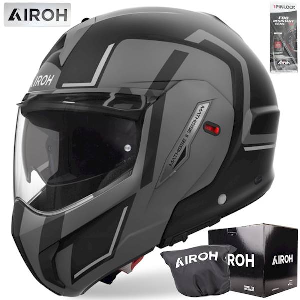 Kask Airoh Mathisse II Genius Grey Matt XL