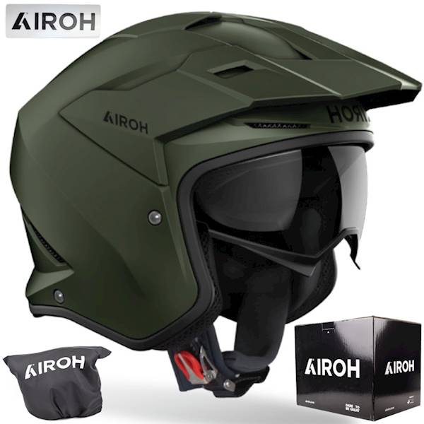 Kask Airoh Kombakt Color Military Green Matt S