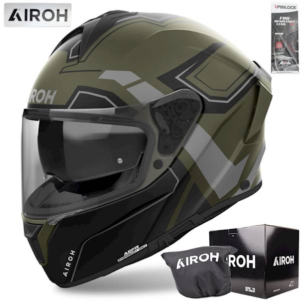 Kask Airoh Spark 2 Dart Militray Green Matt L
