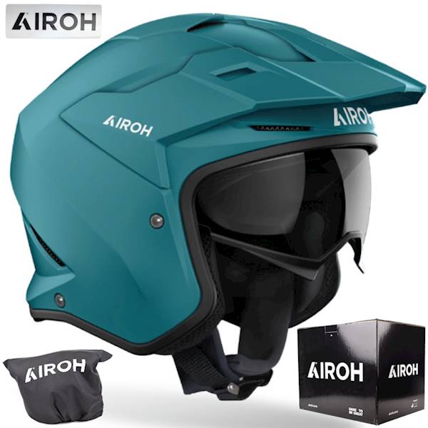 Kask Airoh Kombakt Color Petrol Green Matt S