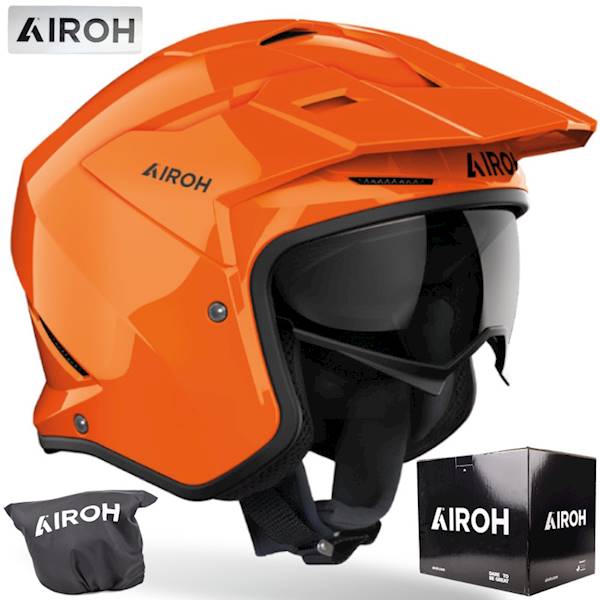 Kask Airoh Kombakt Color Orange Gloss XL