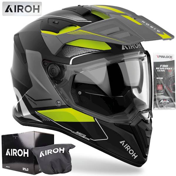 Kask Airoh Bandit Tune Yellow Matt XS