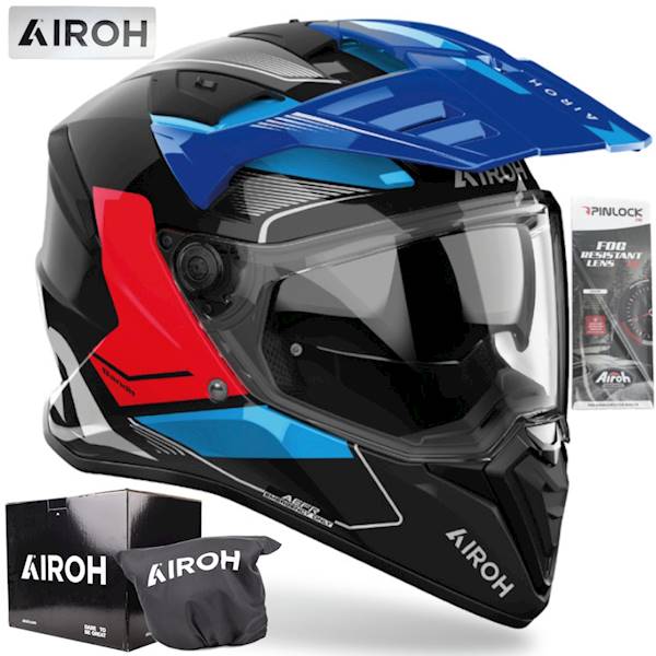 Kask Airoh Bandit Tune Blue/Red Gloss M