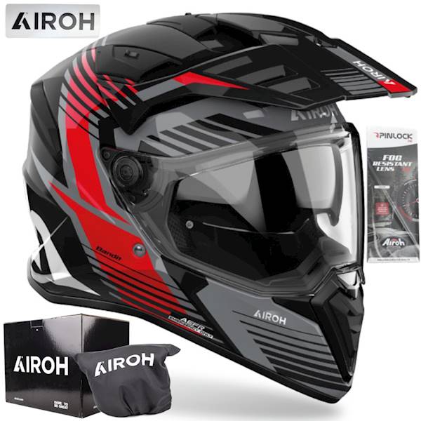 Kask Airoh Bandit Spicy Red Gloss XL