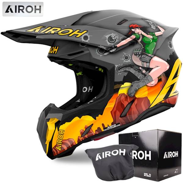 Kask Airoh Twist 3 Adventure Matt S