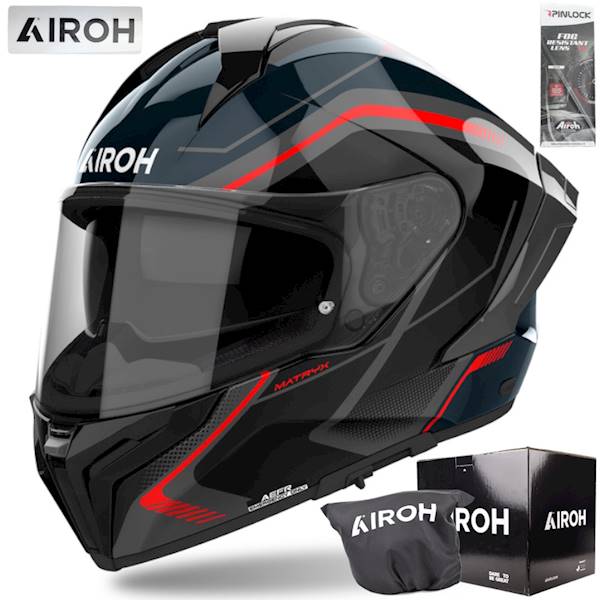 Kask Airoh Matryx Wide Red Gloss M