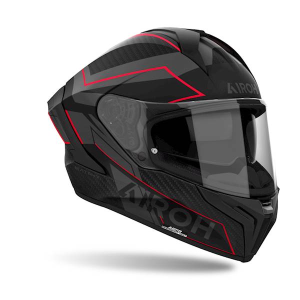 Kask Airoh Matryx Sentinel Red Matt XL