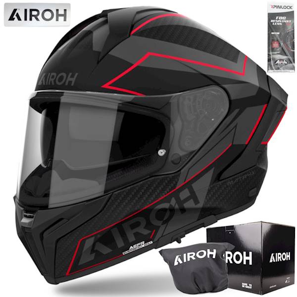 Kask Airoh Matryx Sentinel Red Matt L