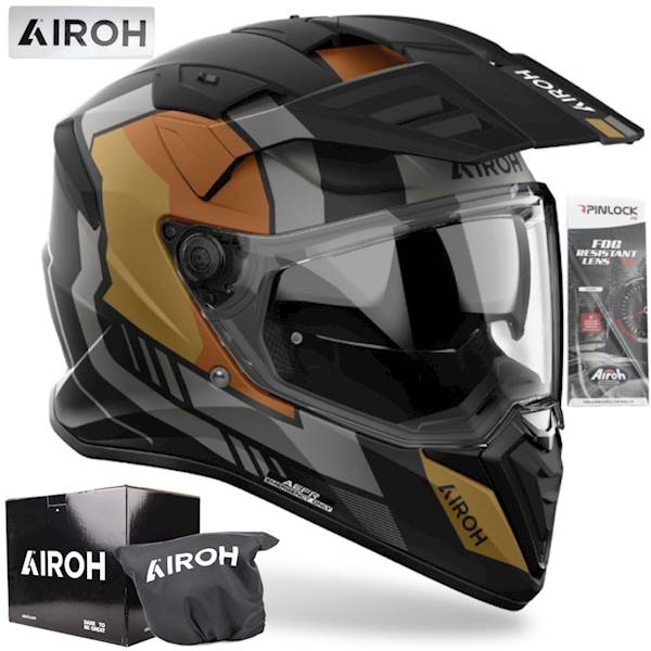 Kask Airoh Bandit Horn Gold Matt M