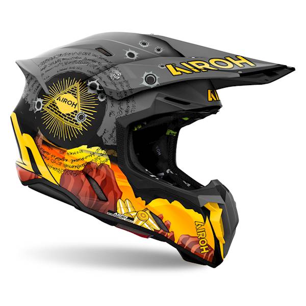 Kask Airoh Twist 3 Adventure Matt XS