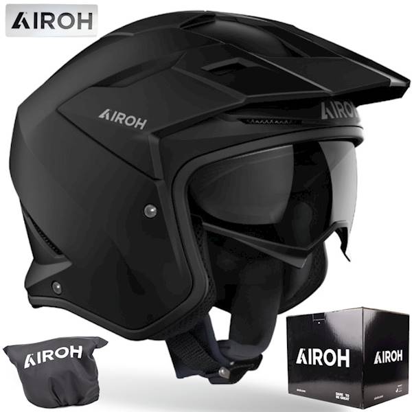 Kask Airoh Kombakt Color Black Matt M