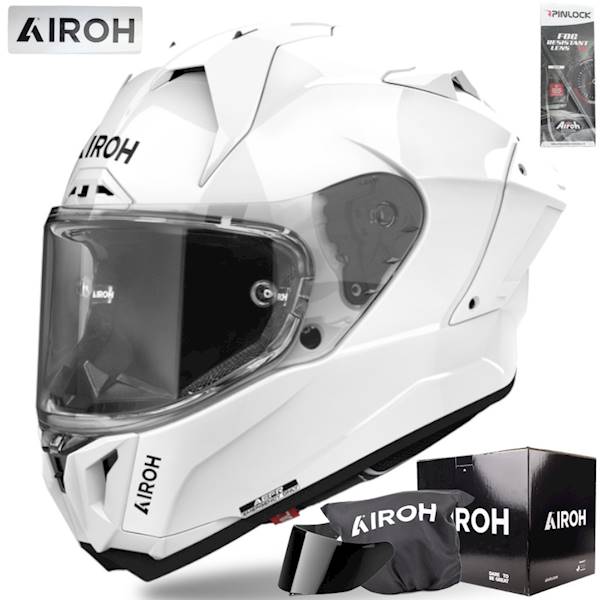 Kask Airoh GP800 Color White Gloss XS