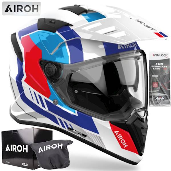 Kask Airoh Bandit Horn White Gloss S