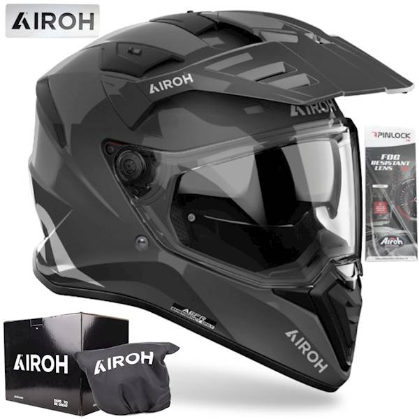 Kask Airoh Bandit Color Dark Grey Gloss S