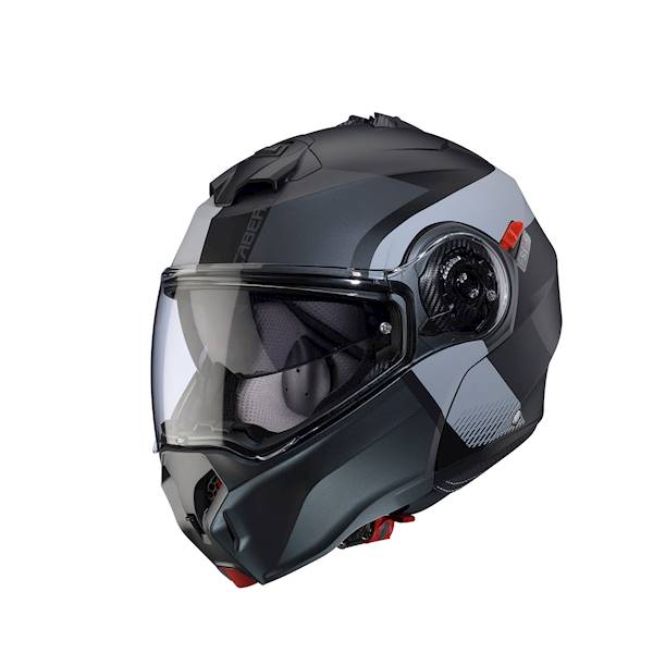 Kask Caberg Duke Evo Indy czarny mat/szary S
