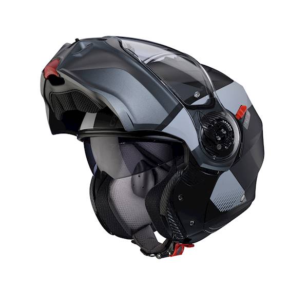 Kask Caberg Duke Evo Indy czarny mat/szary XS