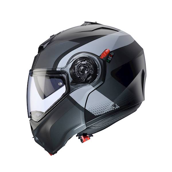 Kask Caberg Duke Evo Indy czarny mat/szary XS