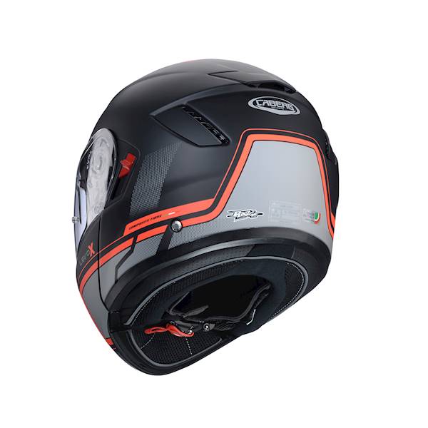 Kask Caberg Levo X Elite czarn mat/szar/cze fl S